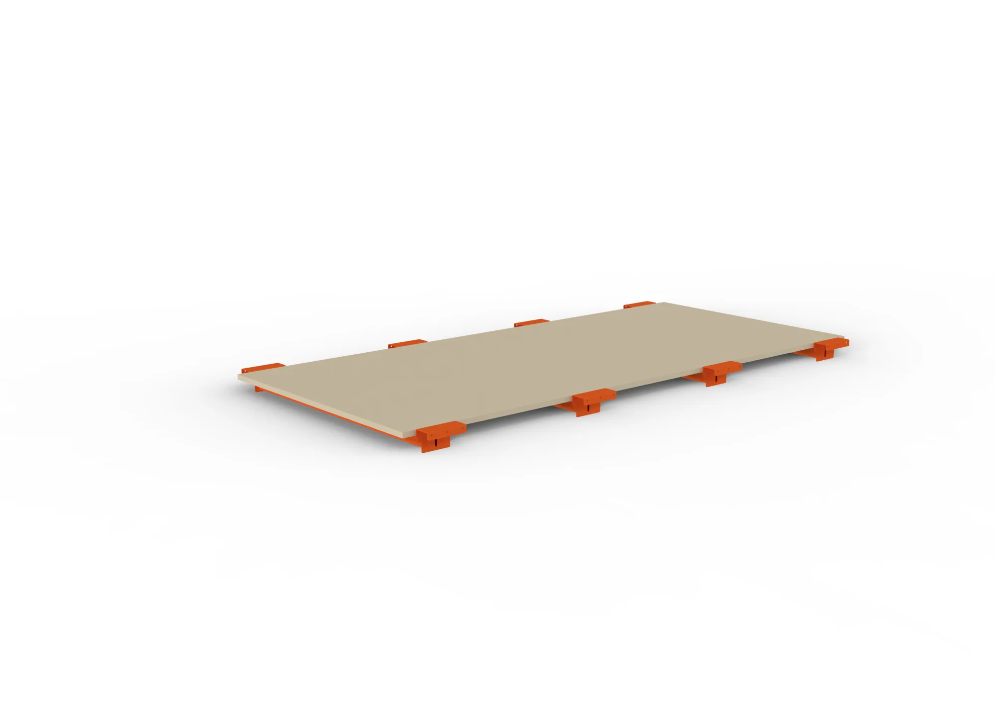 META MULTIPAL | Zusatzboden Spanplatte 19 mm | 2225 x 1100 mm | mit Tiefenauflage