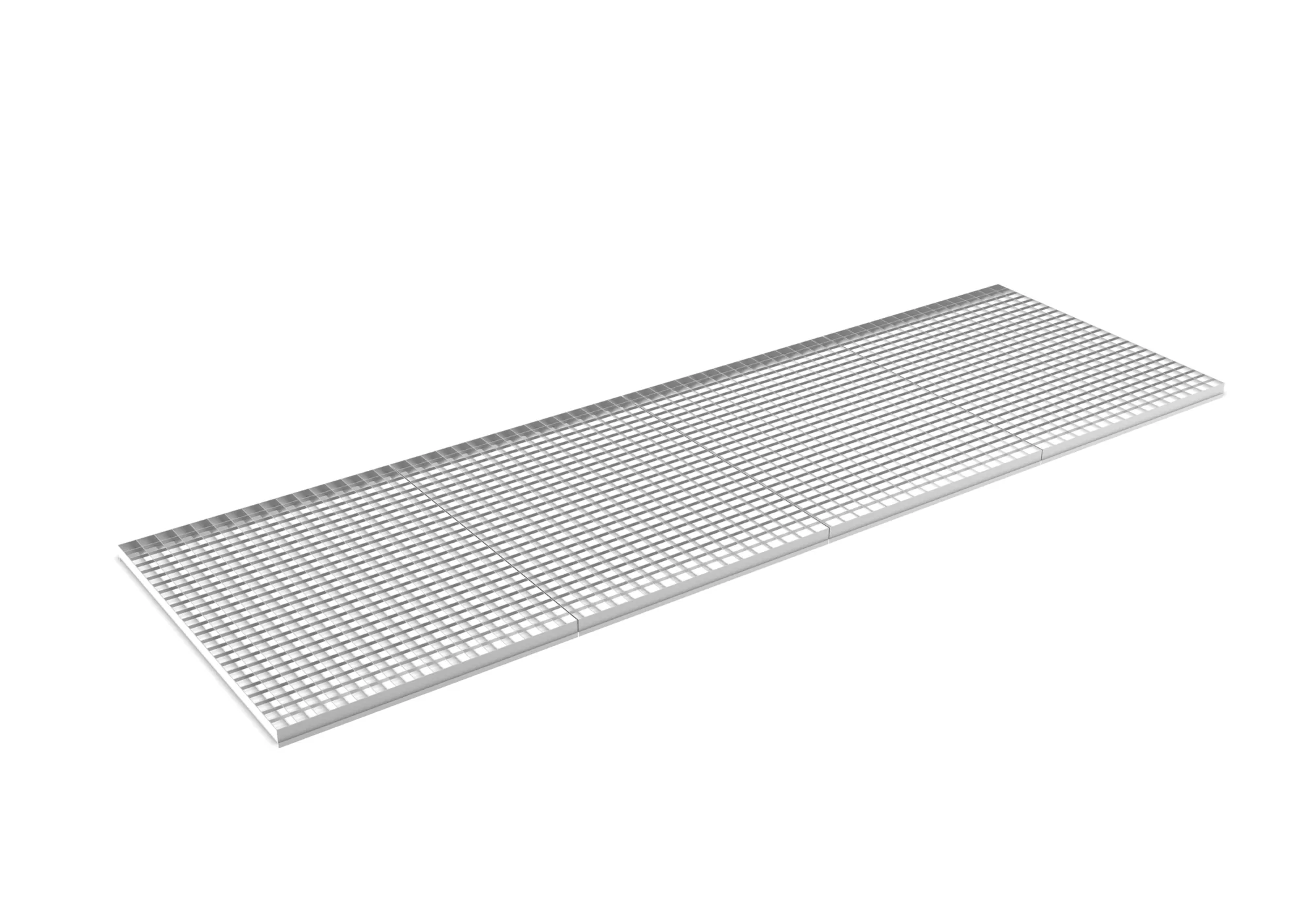 META MULTIPAL | Gitterrostboden aufgelegt | 3600 x 1100 mm | 850 kg/m² | feuerverzinkt
