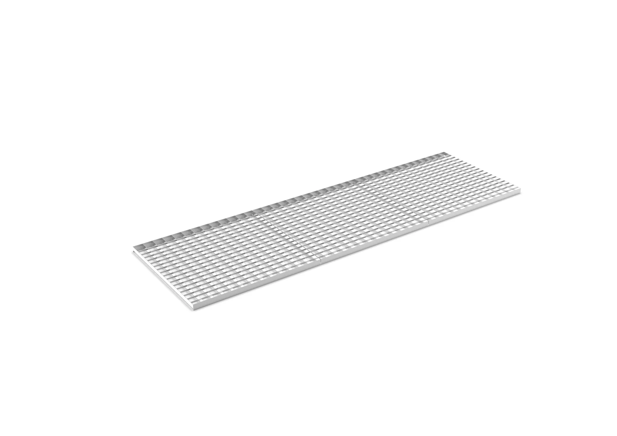 META MULTIPAL | Gitterrostboden aufgelegt | 2700 x 800 mm | 500 kg/m² | feuerverzinkt