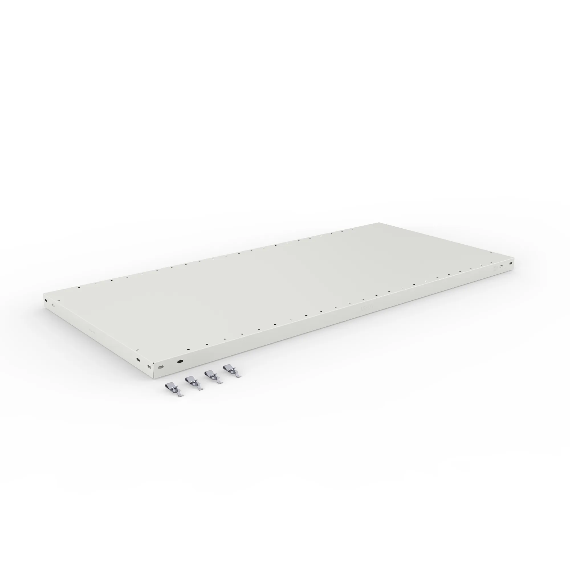 META CLIP | Zusatz-Fachboden | 1300 x 600 mm | 230 kg | RAL 7035