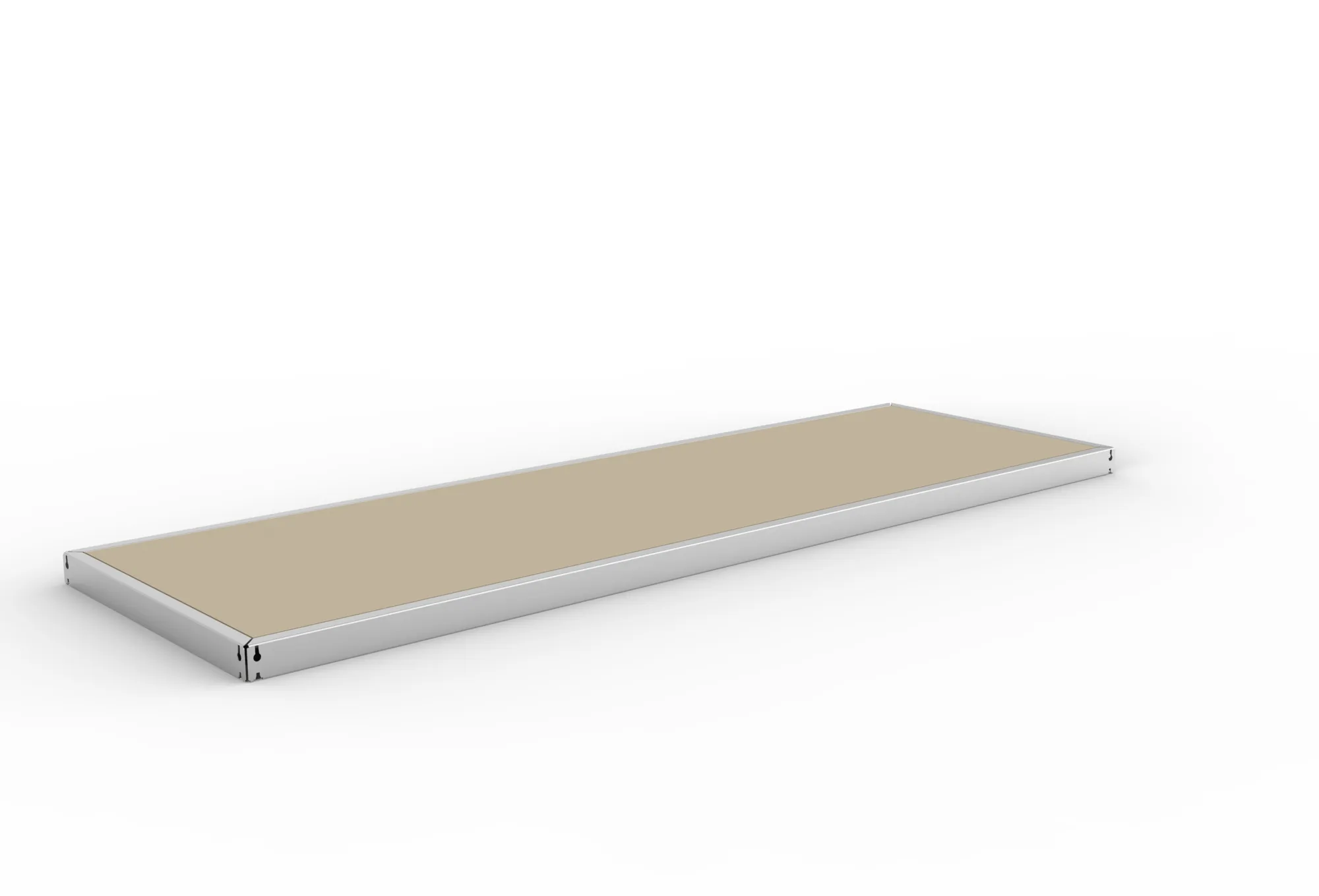 META SPEED-RACK | Zusatzboden Spanplatte | 2500 x 800 mm | verzinkt