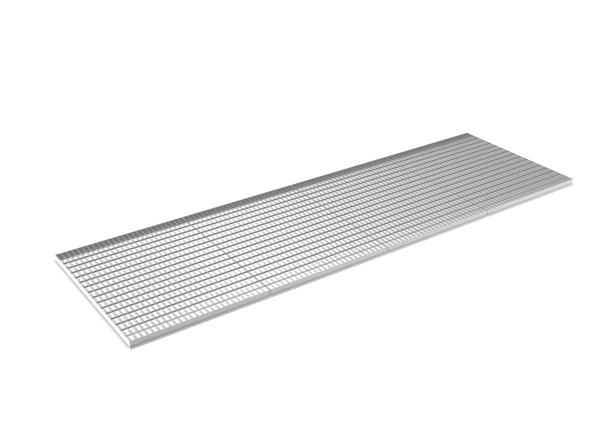 META MULTIPAL | Gitterrostboden aufgelegt | 3600 x 1100 mm | 1000 kg/m² | feuerverzinkt