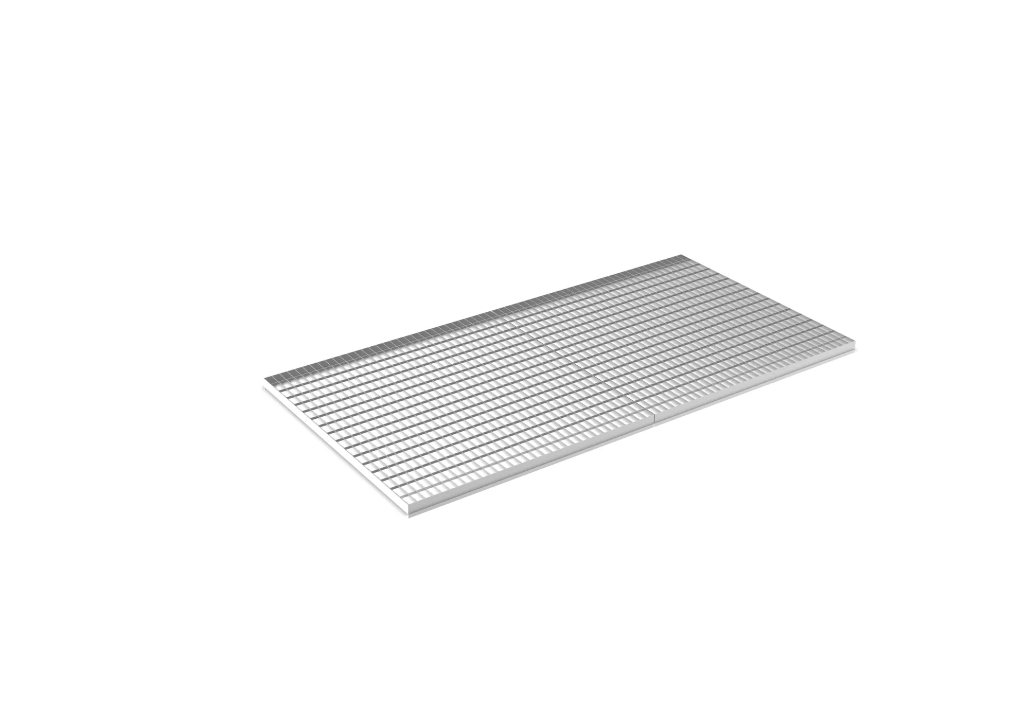 META MULTIPAL | Gitterrostboden aufgelegt | 2225 x 1100 mm | 1000 kg/m² | feuerverzinkt
