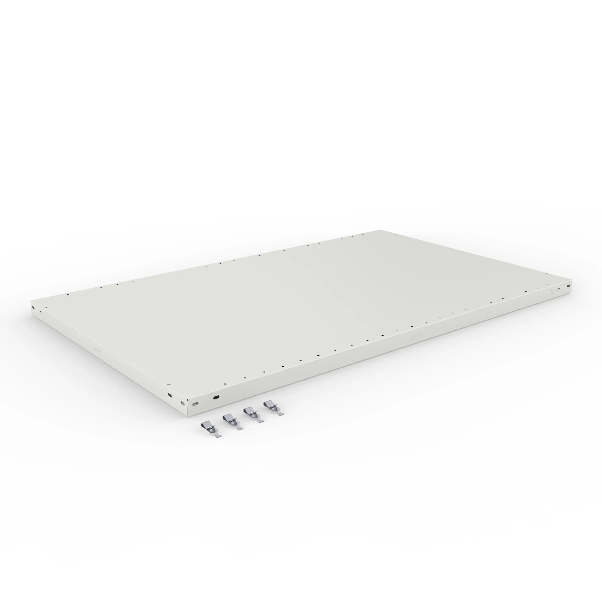 META CLIP | Zusatz-Fachboden | 1300 x 800 mm | 230 kg | RAL 7035