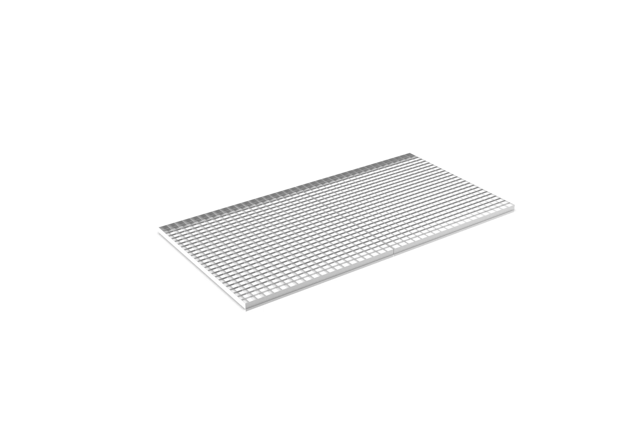 META MULTIPAL | Gitterrostboden aufgelegt | 2225 x 1100 mm | 850 kg/m² | feuerverzinkt