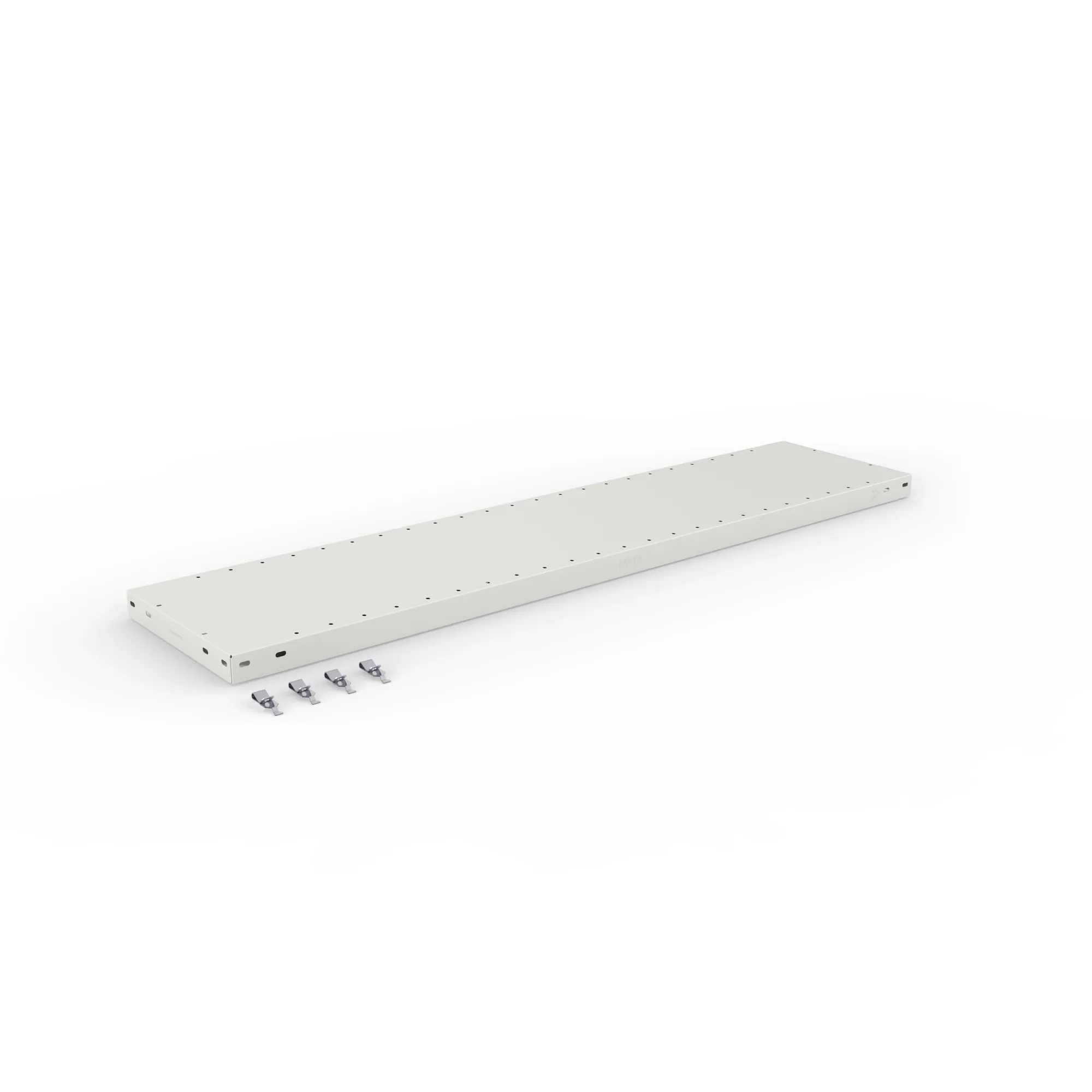 META CLIP | Zusatz-Fachboden | 1300 x 300 mm | 230 kg | RAL 7035