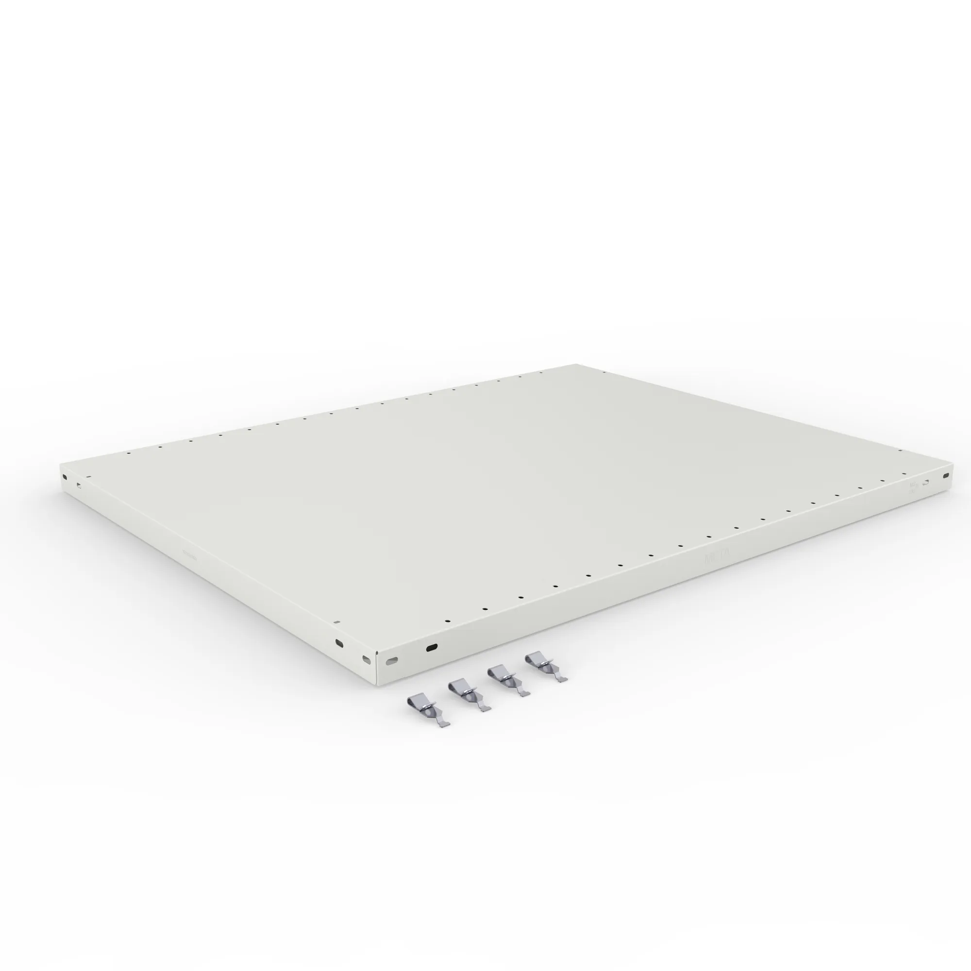META CLIP | Zusatz-Fachboden | 1000 x 800 mm | 230 kg | RAL 7035