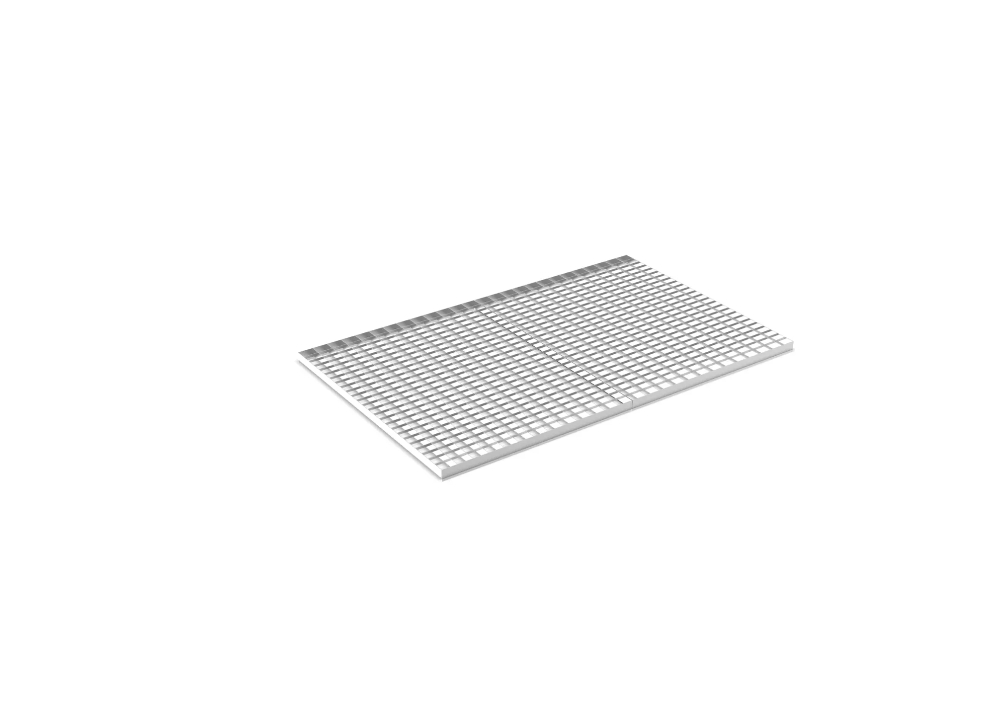 META MULTIPAL | Gitterrostboden aufgelegt | 1825 x 1100 mm | 500 kg/m² | feuerverzinkt