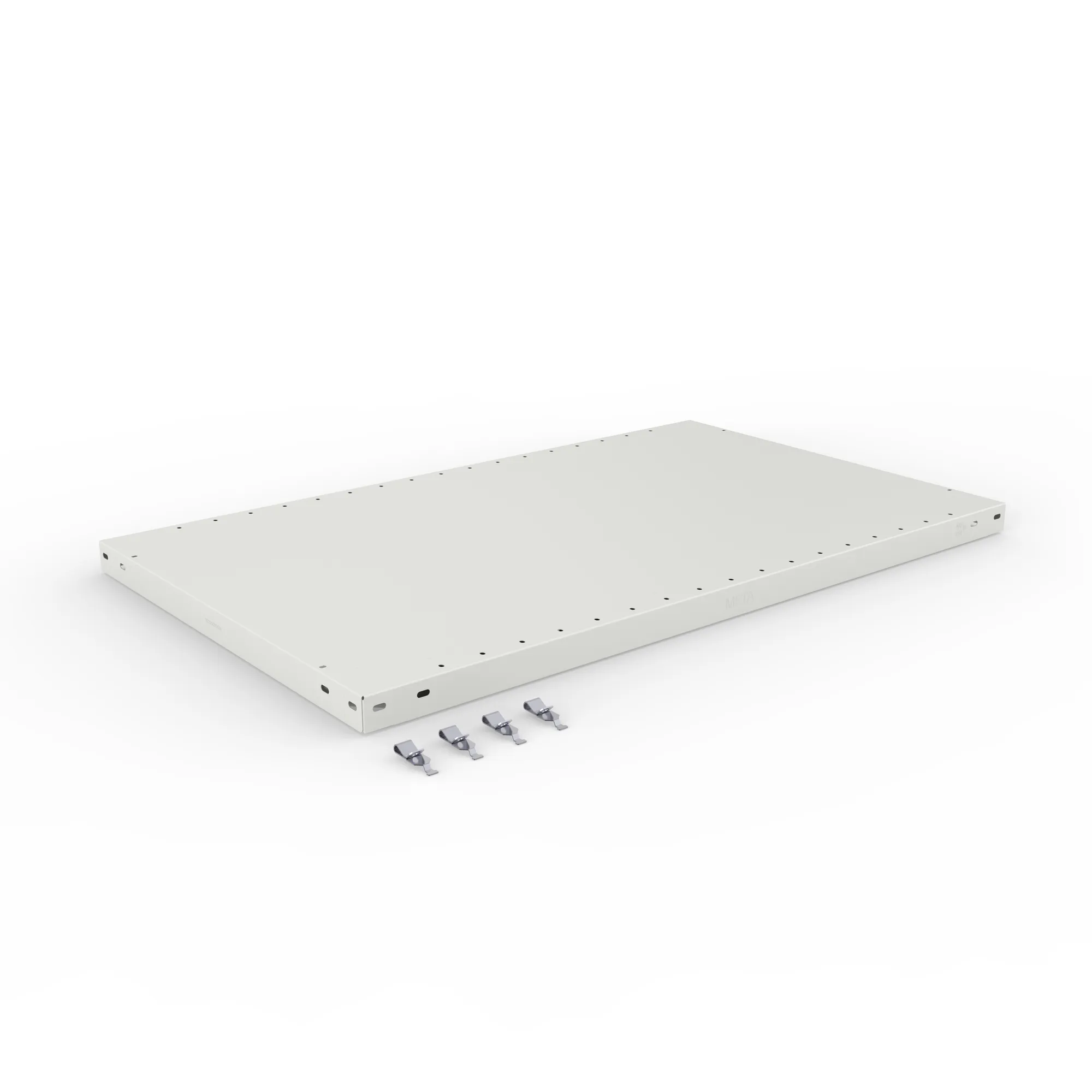 META CLIP | Zusatz-Fachboden | 1000 x 600 mm | 150 kg | RAL 7035
