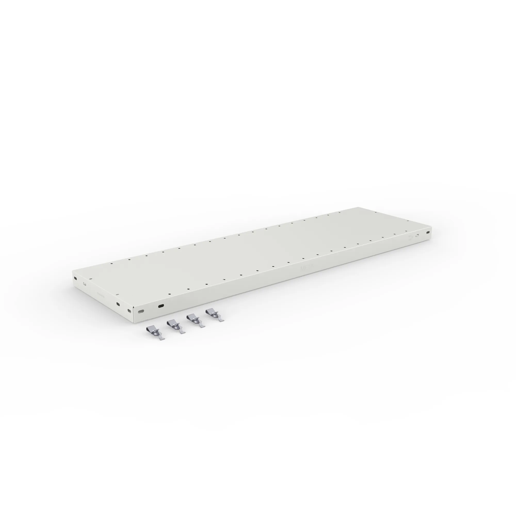 META CLIP | Zusatz-Fachboden | 1000 x 300 mm | 230 kg | RAL 7035