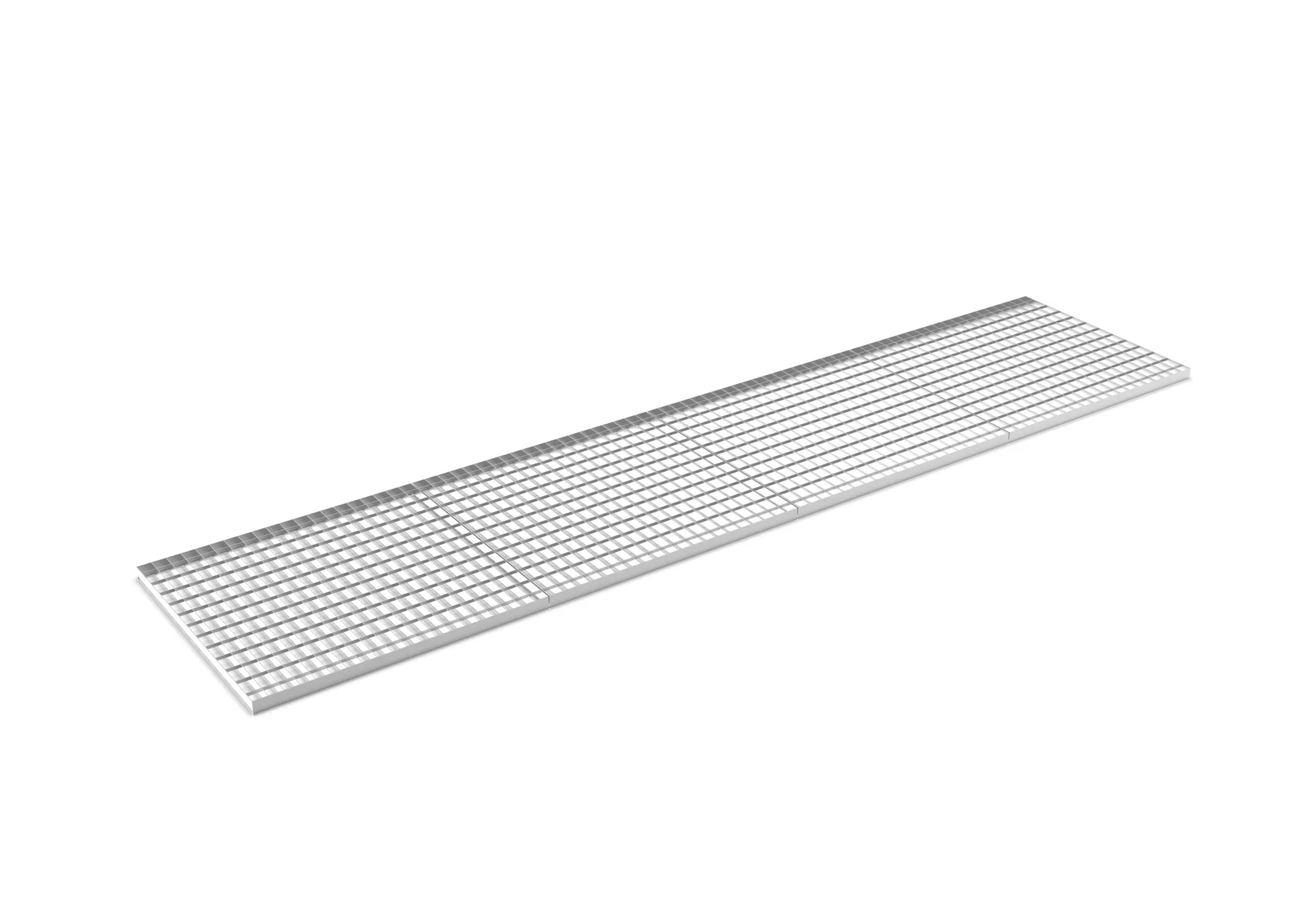META MULTIPAL | Gitterrostboden aufgelegt | 3600 x 800 mm | 1000 kg/m² | feuerverzinkt