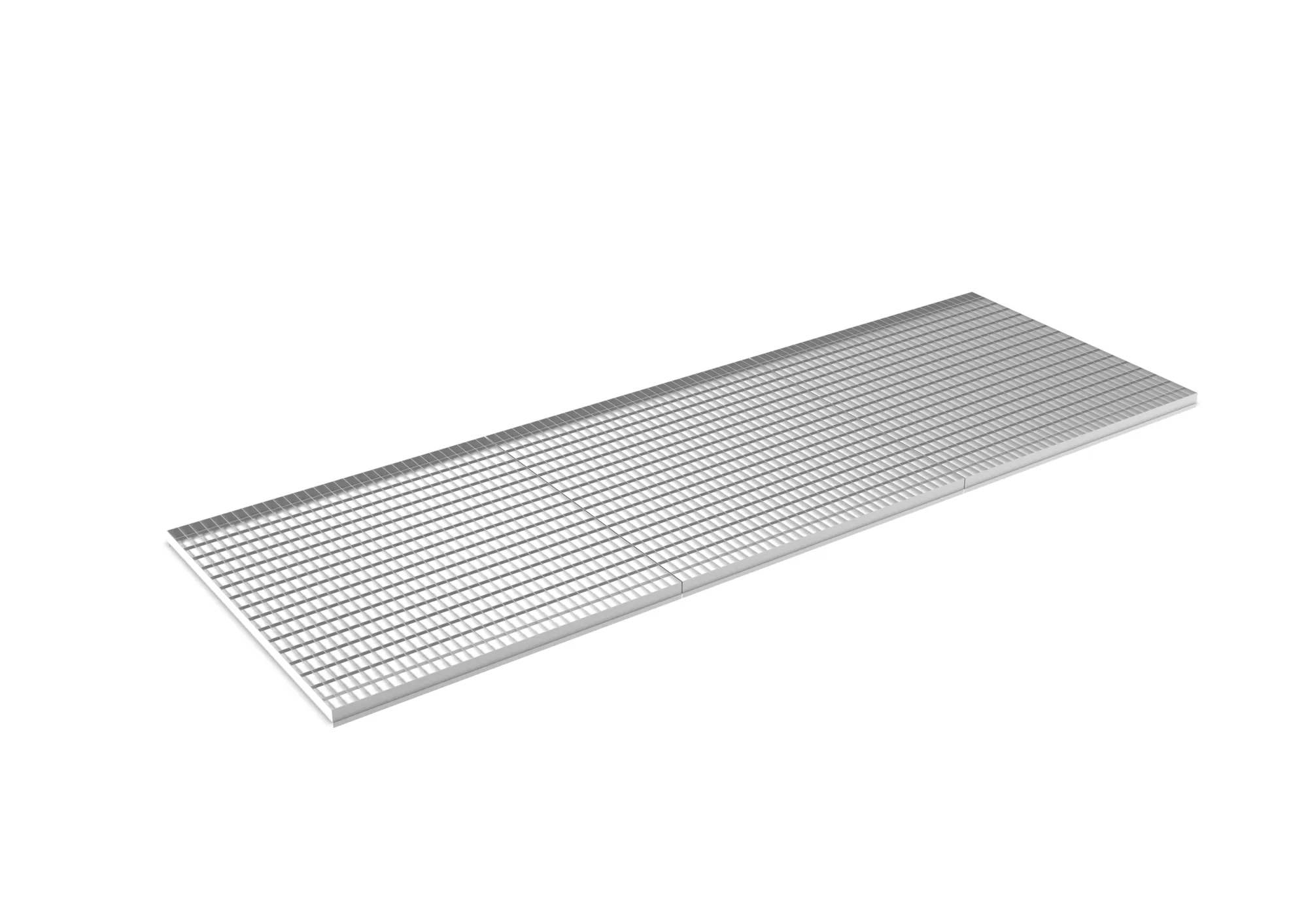 META MULTIPAL | Gitterrostboden aufgelegt | 3300 x 1100 mm | 1000 kg/m² | feuerverzinkt