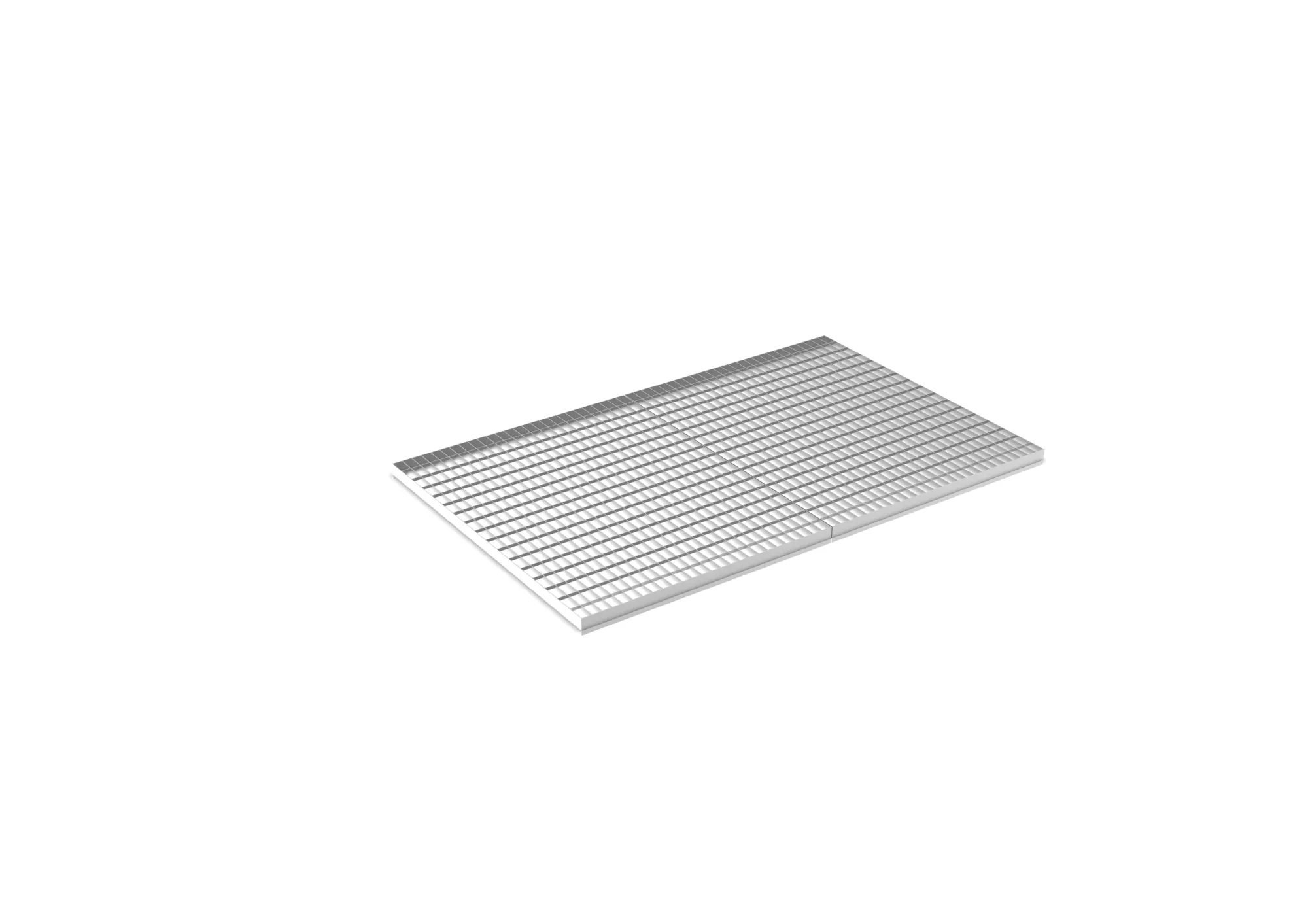 META MULTIPAL | Gitterrostboden aufgelegt | 1825 x 1100 mm | 1000 kg/m² | feuerverzinkt
