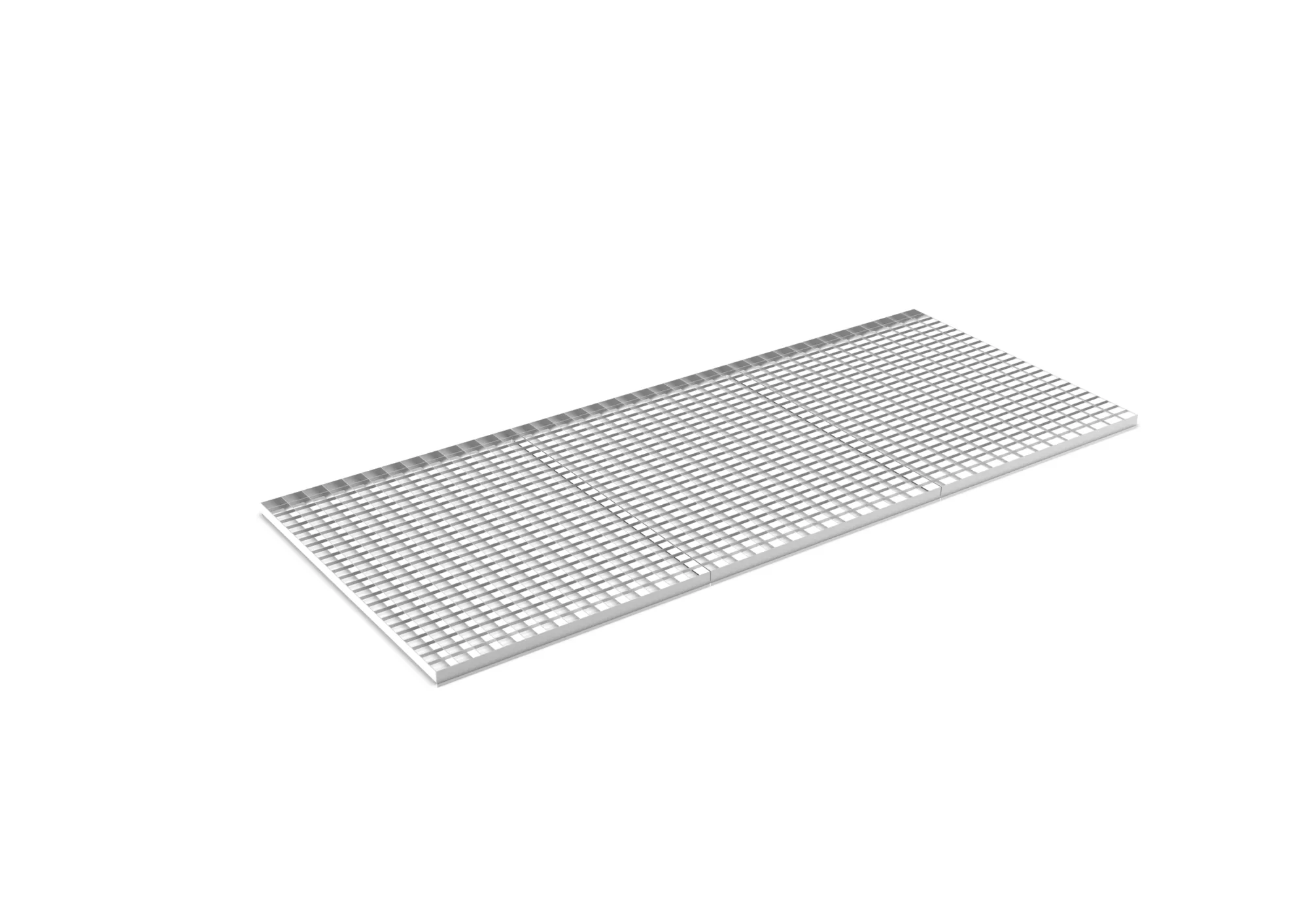 META MULTIPAL | Gitterrostboden aufgelegt | 2700 x 1100 mm | 500 kg/m² | feuerverzinkt