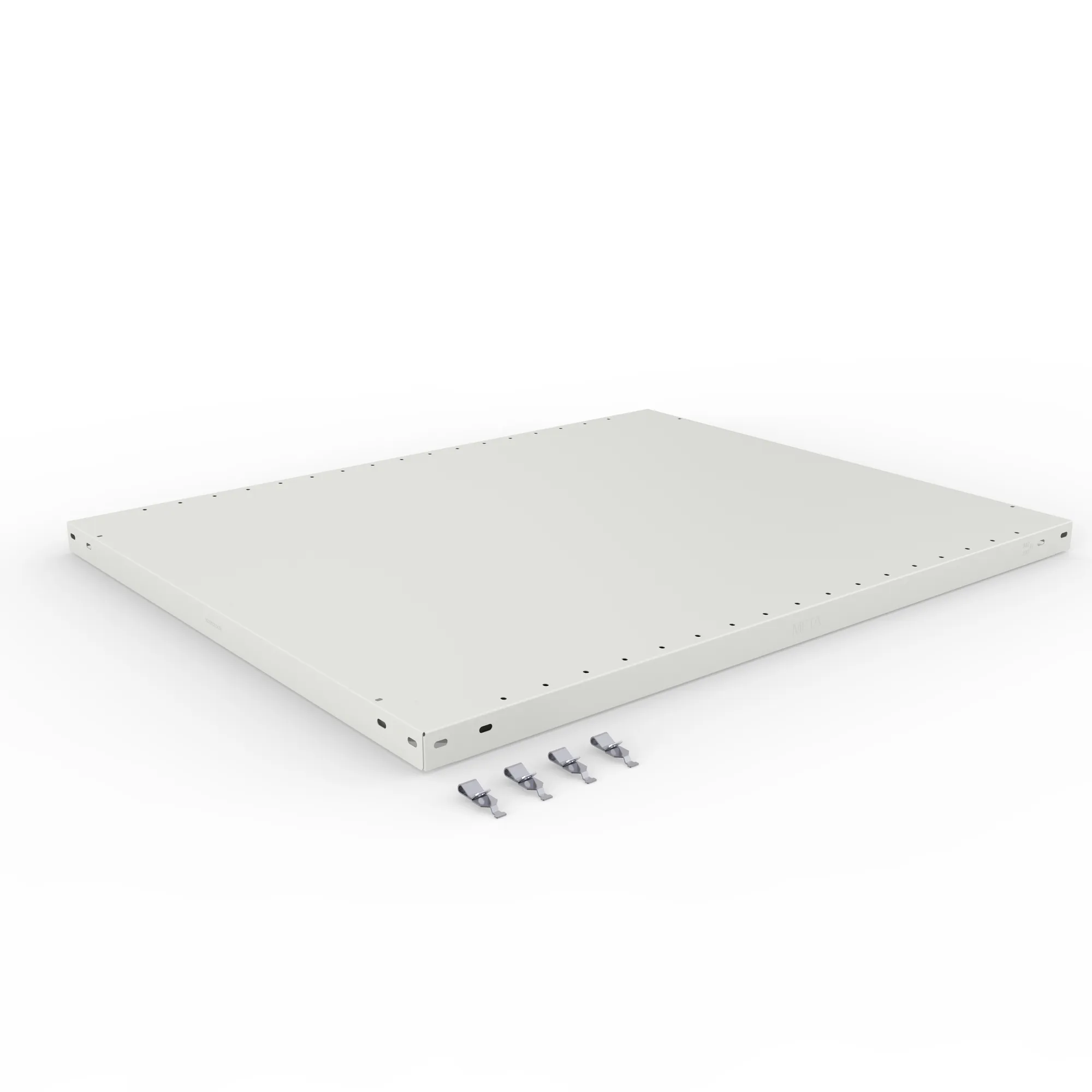 META CLIP | Zusatz-Fachboden | 1000 x 800 mm | 330 kg | RAL 7035