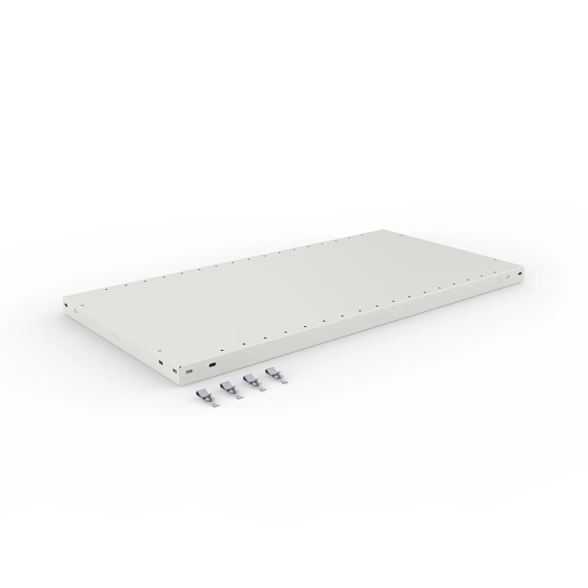 META CLIP | Zusatz-Fachboden | 1000 x 500 mm | 150 kg | RAL 7035