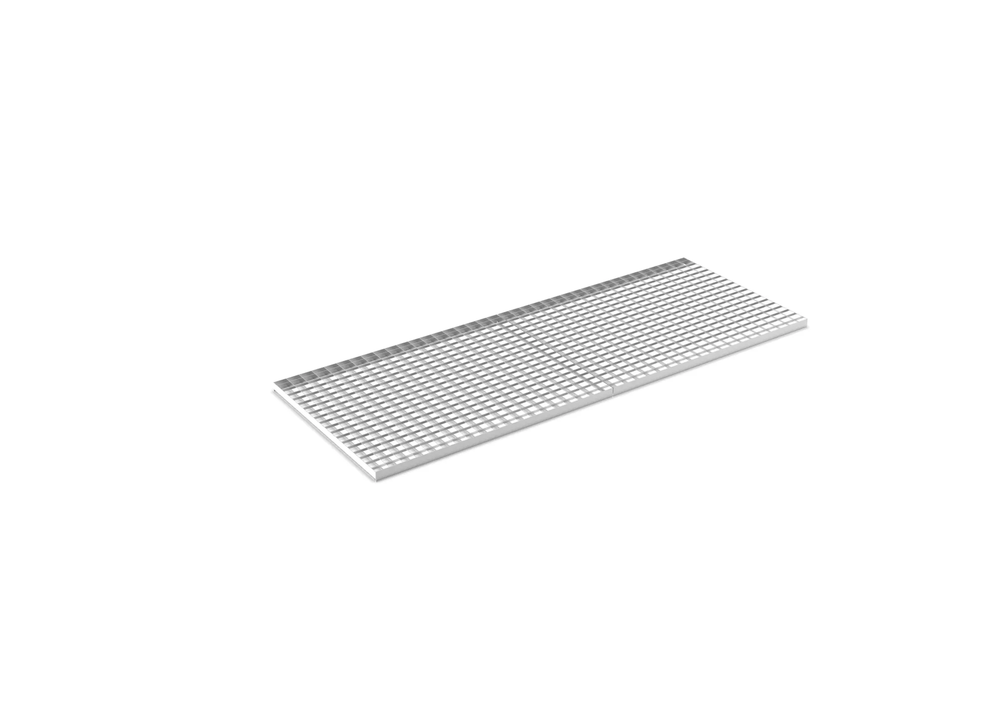 META MULTIPAL | Gitterrostboden aufgelegt | 2225 x 800 mm | 850 kg/m² | feuerverzinkt