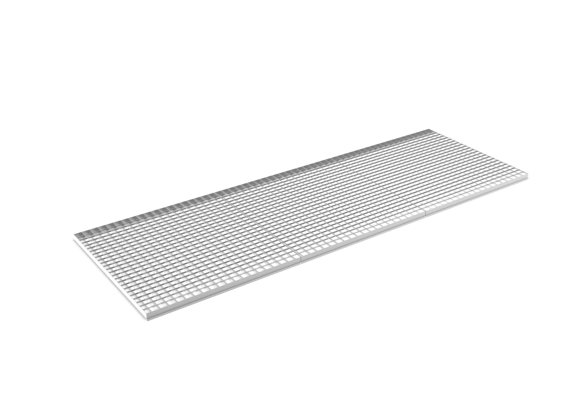 META MULTIPAL | Gitterrostboden aufgelegt | 3300 x 1100 mm | 850 kg/m² | feuerverzinkt