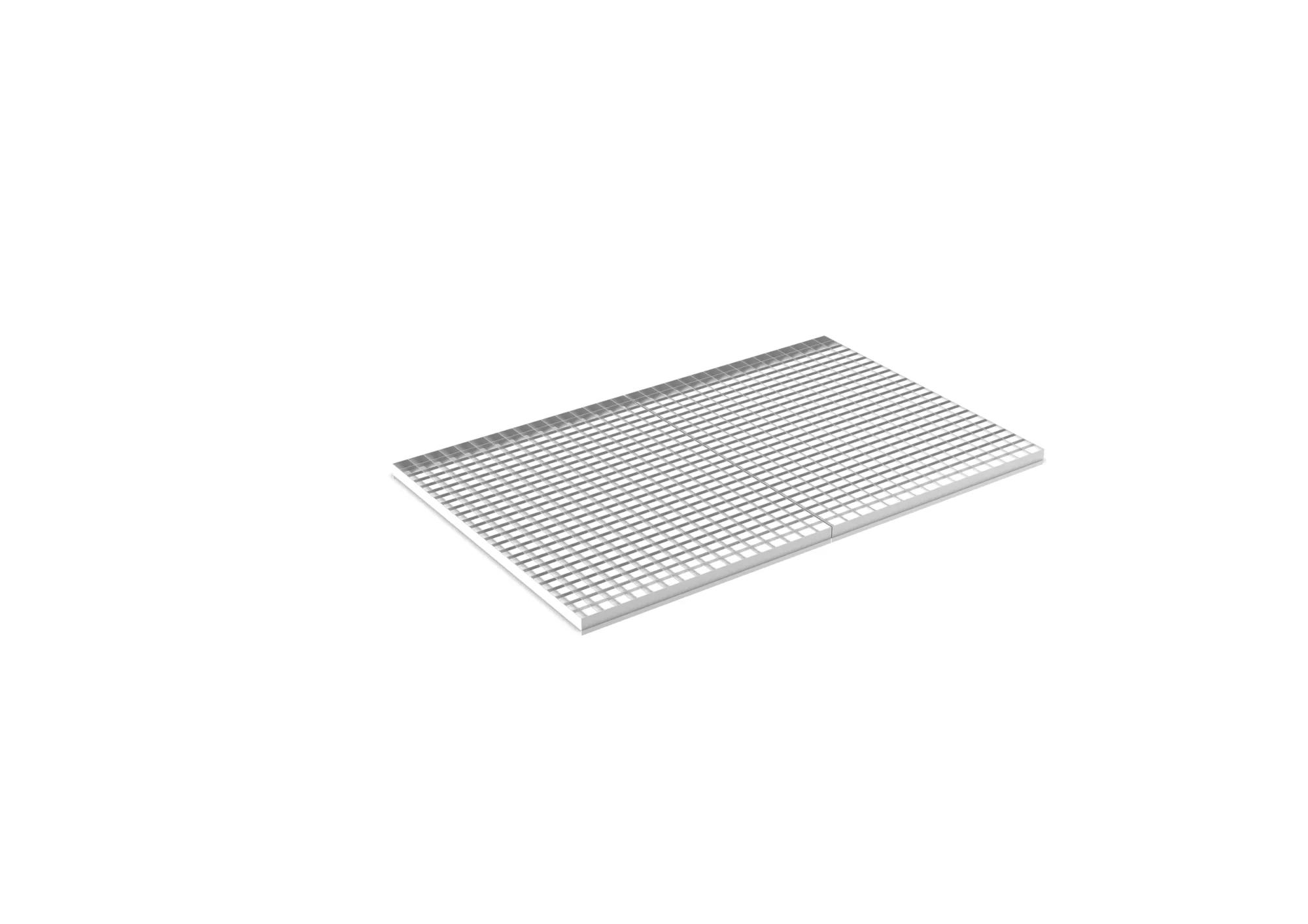 META MULTIPAL | Gitterrostboden aufgelegt | 1825 x 1100 mm | 850 kg/m² | feuerverzinkt