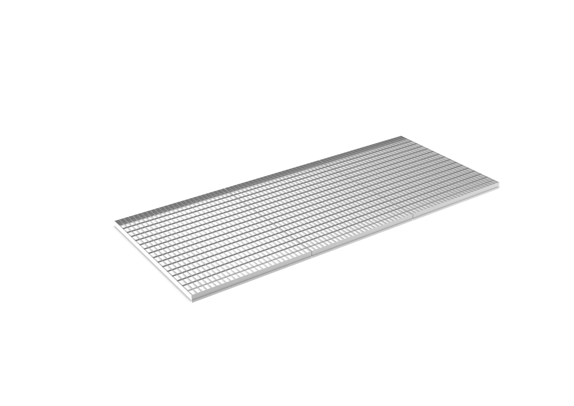 META MULTIPAL | Gitterrostboden aufgelegt | 2700 x 1100 mm | 1000 kg/m² | feuerverzinkt