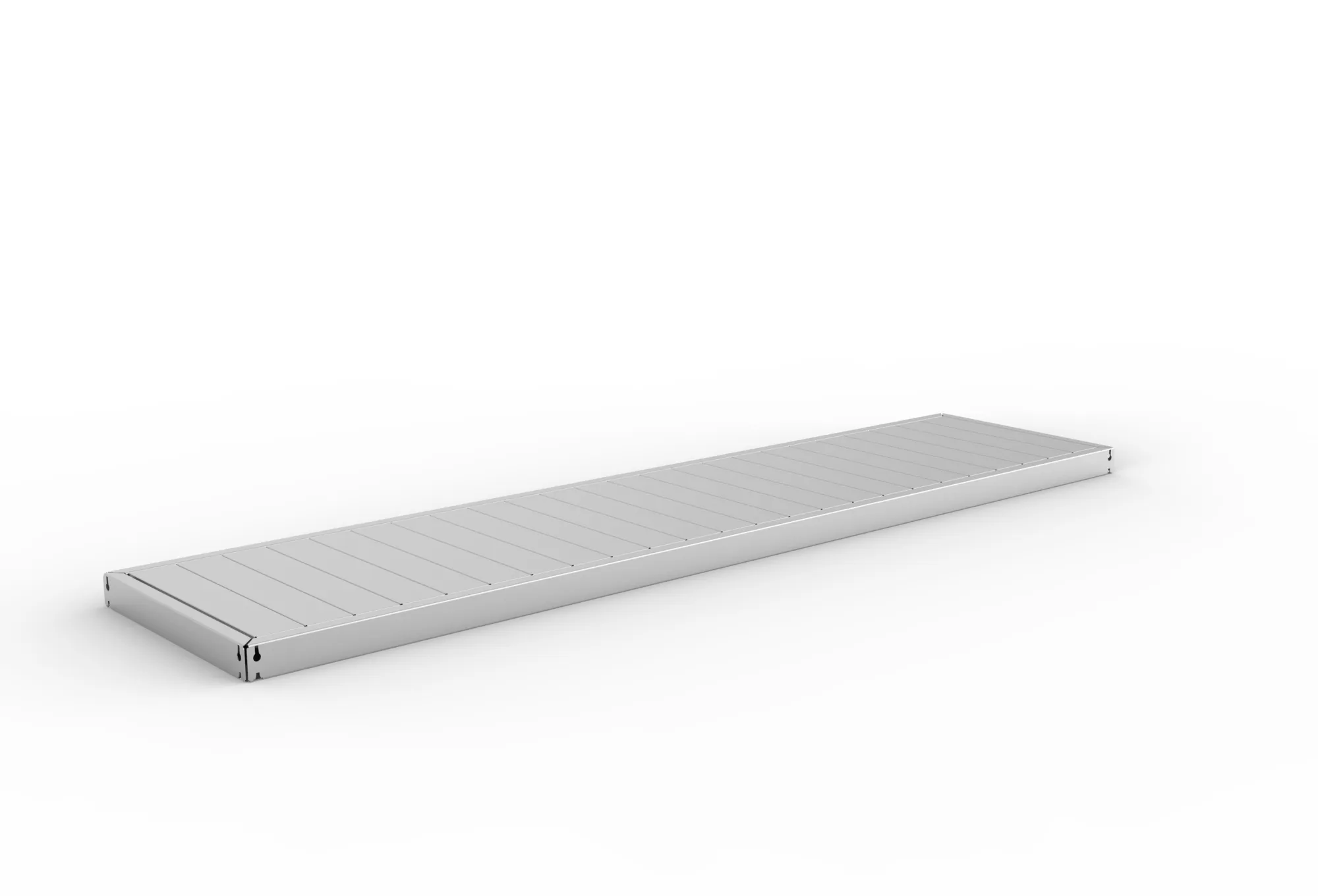 META SPEED-RACK | Zusatzboden Stahlpaneele | 2500 x 600 mm | verzinkt
